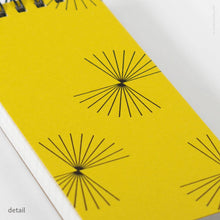 Load image into Gallery viewer, Small Spiral Notepad With Bursts (#503)