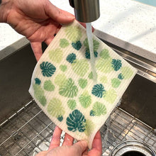 Load image into Gallery viewer, Monstera Swedish Dishcloth