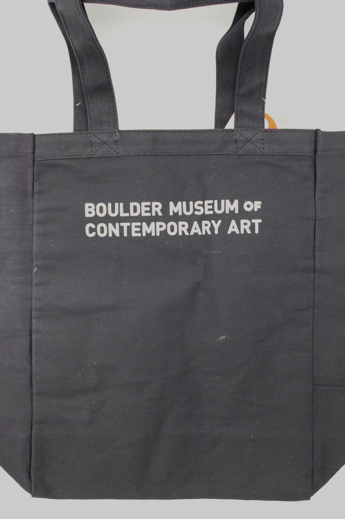 Black BMoCA Canvas Totebag