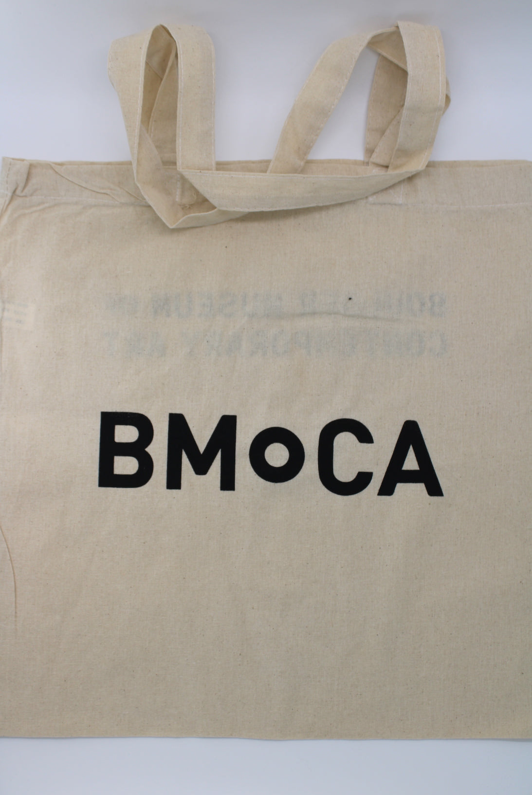 Tan BMoCA Canvas Totebag
