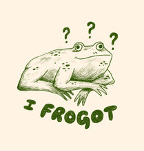 Load image into Gallery viewer, Sticker - I frogot