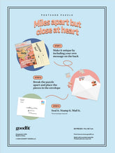 Load image into Gallery viewer, Postcard Puzzle - Miles Apart but Close at Heart