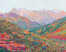 Load image into Gallery viewer, Ross - Four Pass Loop (5"x7")