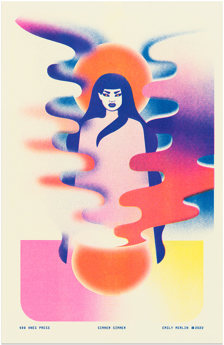 Simmer Simmer (11"x17") by Odd Ones Press