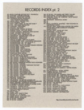 Load image into Gallery viewer, RECORDS by Jordan Knecht