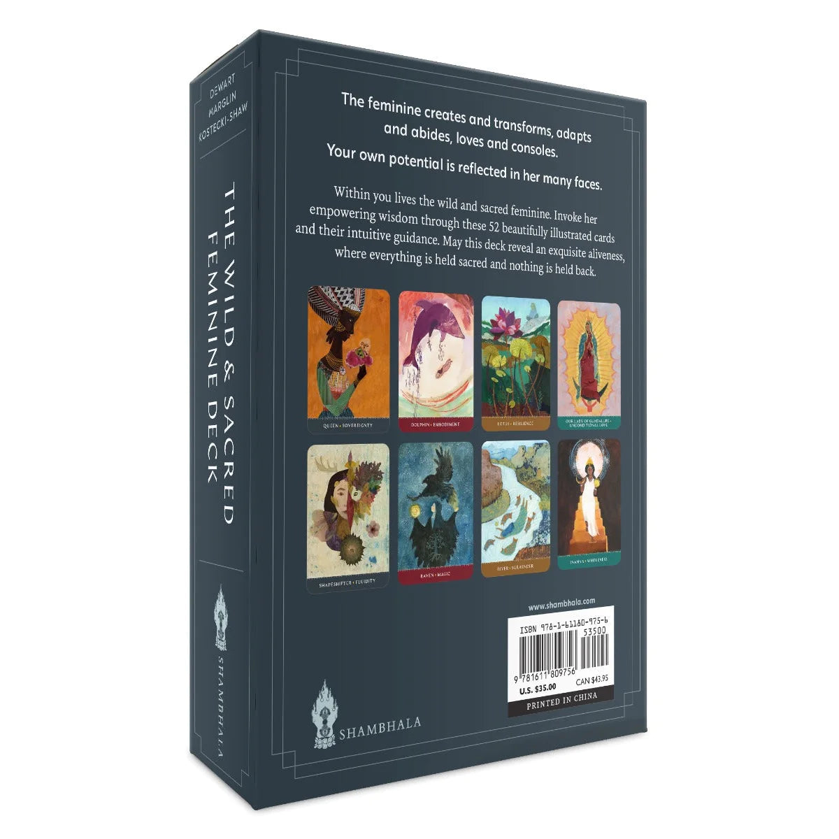 The Wild & Sacred Feminine Tarot Deck