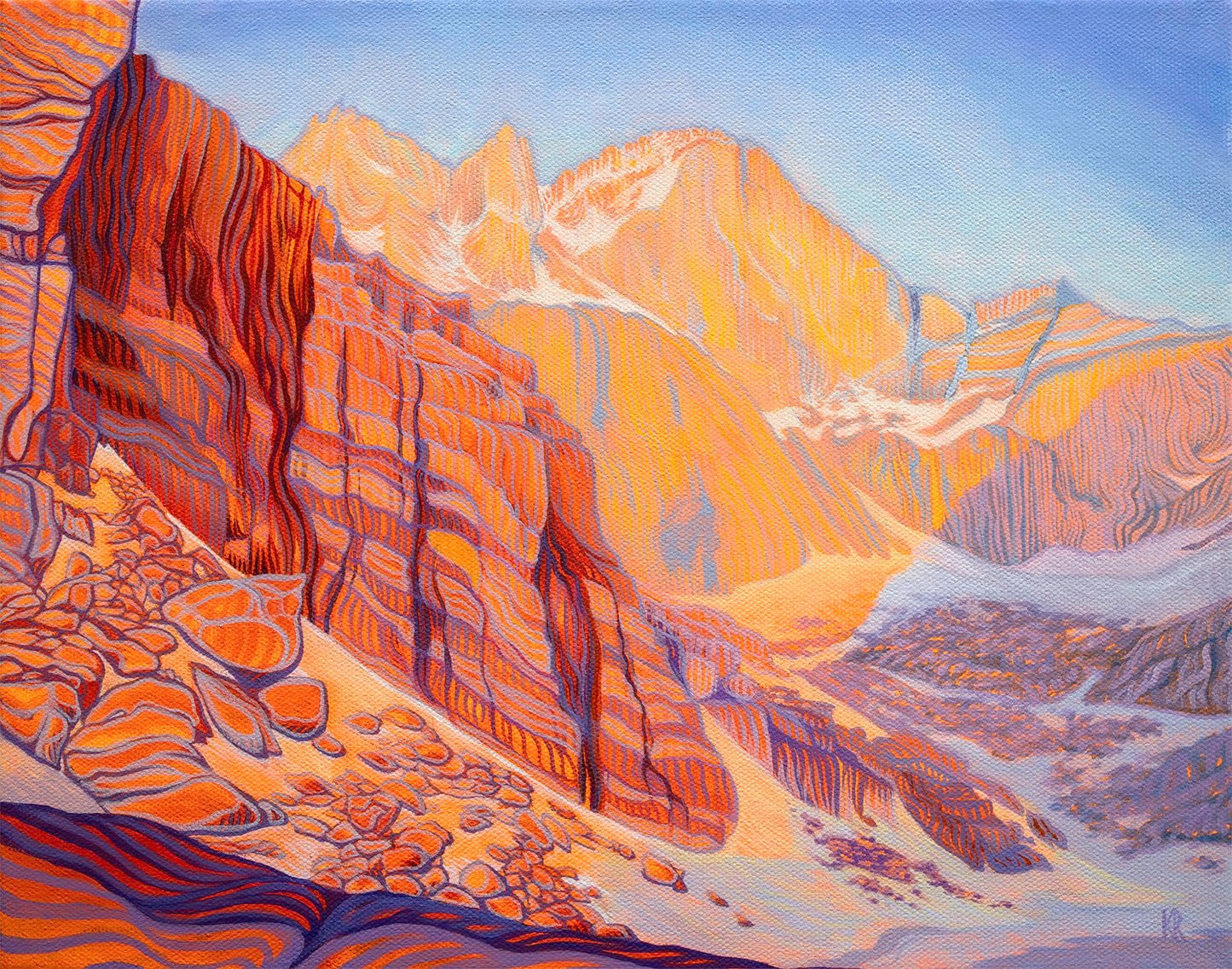 The Diamond (11"x14") by Kristen Ross