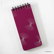 Load image into Gallery viewer, Small Spiral Notepad With Bursts (#503)