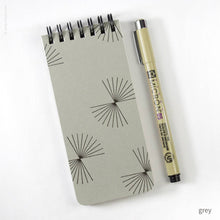 Load image into Gallery viewer, Small Spiral Notepad With Bursts (#503)