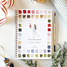 Load image into Gallery viewer, Nutcracker watercolor workbook