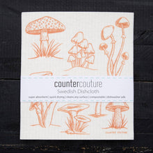 Load image into Gallery viewer, Mushroom Swedish Dishcloth
