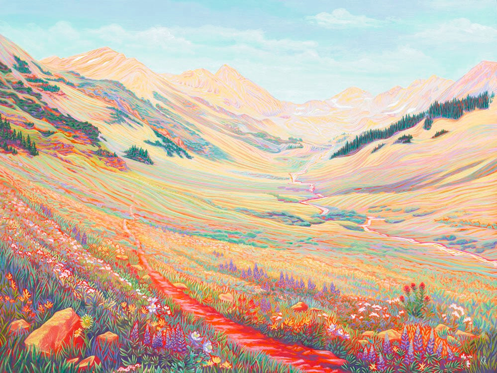 Wildflower Season (5"x7") by Kristen Ross