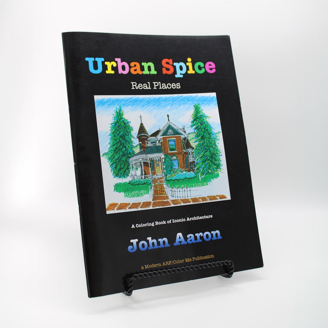 Urban Spice Coloring Book by John Aaron