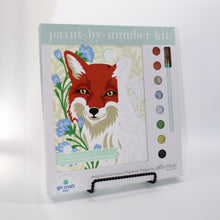 Load image into Gallery viewer, Fox with Chicory Paint By Number - Go Craft
