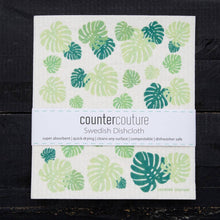 Load image into Gallery viewer, Monstera Swedish Dishcloth
