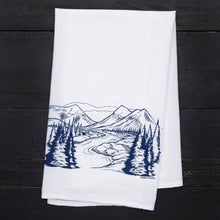 Load image into Gallery viewer, Mountain Are Calling Tea Towel
