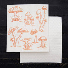 Load image into Gallery viewer, Mushroom Swedish Dishcloth - Sponge Cloth
