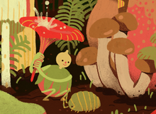 Load image into Gallery viewer, Mushroom Boy - 1000 Piece Puzzle
