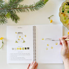 Load image into Gallery viewer, Camping watercolor workbook
