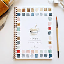 Load image into Gallery viewer, Baking watercolor workbook
