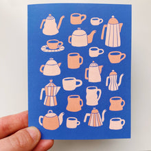 Load image into Gallery viewer, Card - tea and coffee
