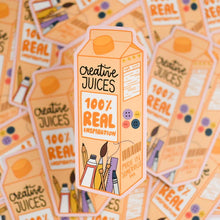 Load image into Gallery viewer, 'Creative Juices' Vinyl Sticker
