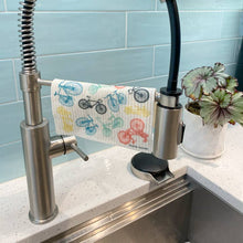 Load image into Gallery viewer, Bicycle Swedish Dishcloth, Sponge Cloth
