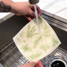 Load image into Gallery viewer, Herb Swedish Dishcloth
