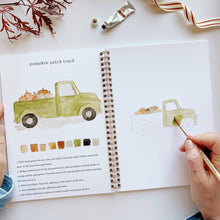 Load image into Gallery viewer, Autumn watercolor workbook
