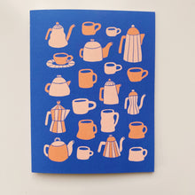 Load image into Gallery viewer, Card - tea and coffee
